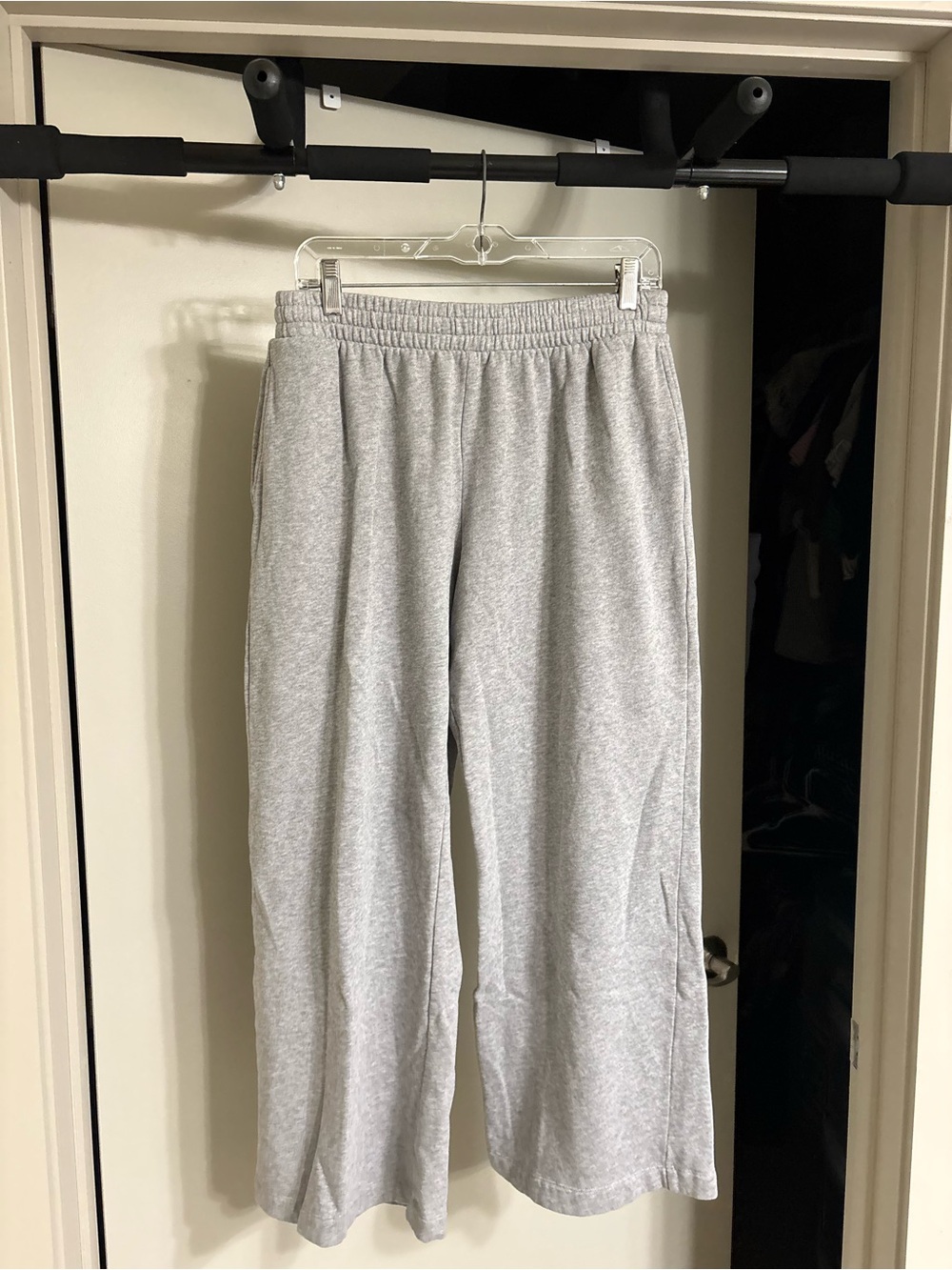 Old Navy Gray Cozy Sweatpants with Elastic Waist
